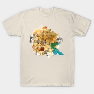 Egypt Collage Concept T-Shirt